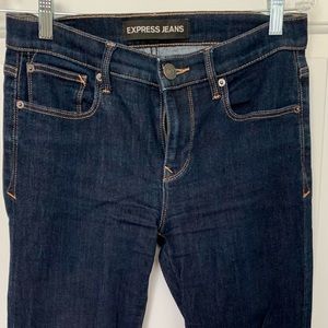 Express Skinny Mid-Rise Jeans